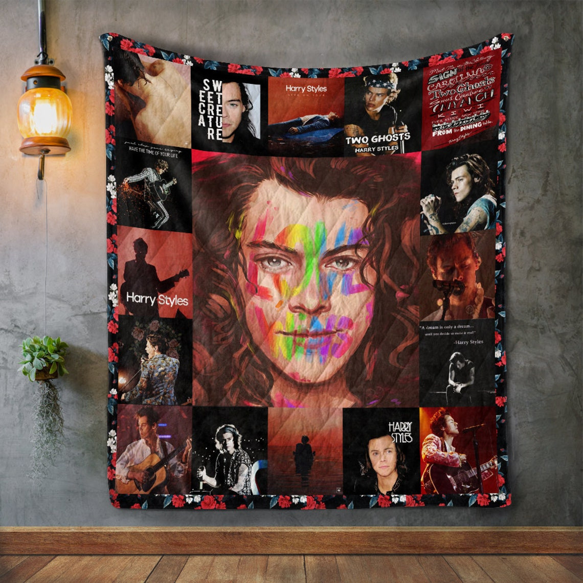 Harry Styles Grammy Awards Singer Blanket Harry Styles Grammy Awards Singer Blanket