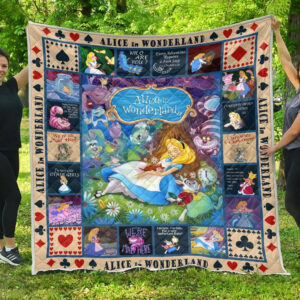 Alice In Wonderland Blanket