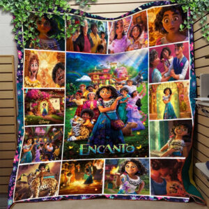 Luisa and Donkey Encanto Disney Movies 182 Gift Lover Blanket