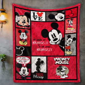 Disney Mickey Mouse Love Blanket