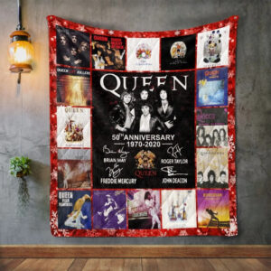 Queen Rock Band Blanket