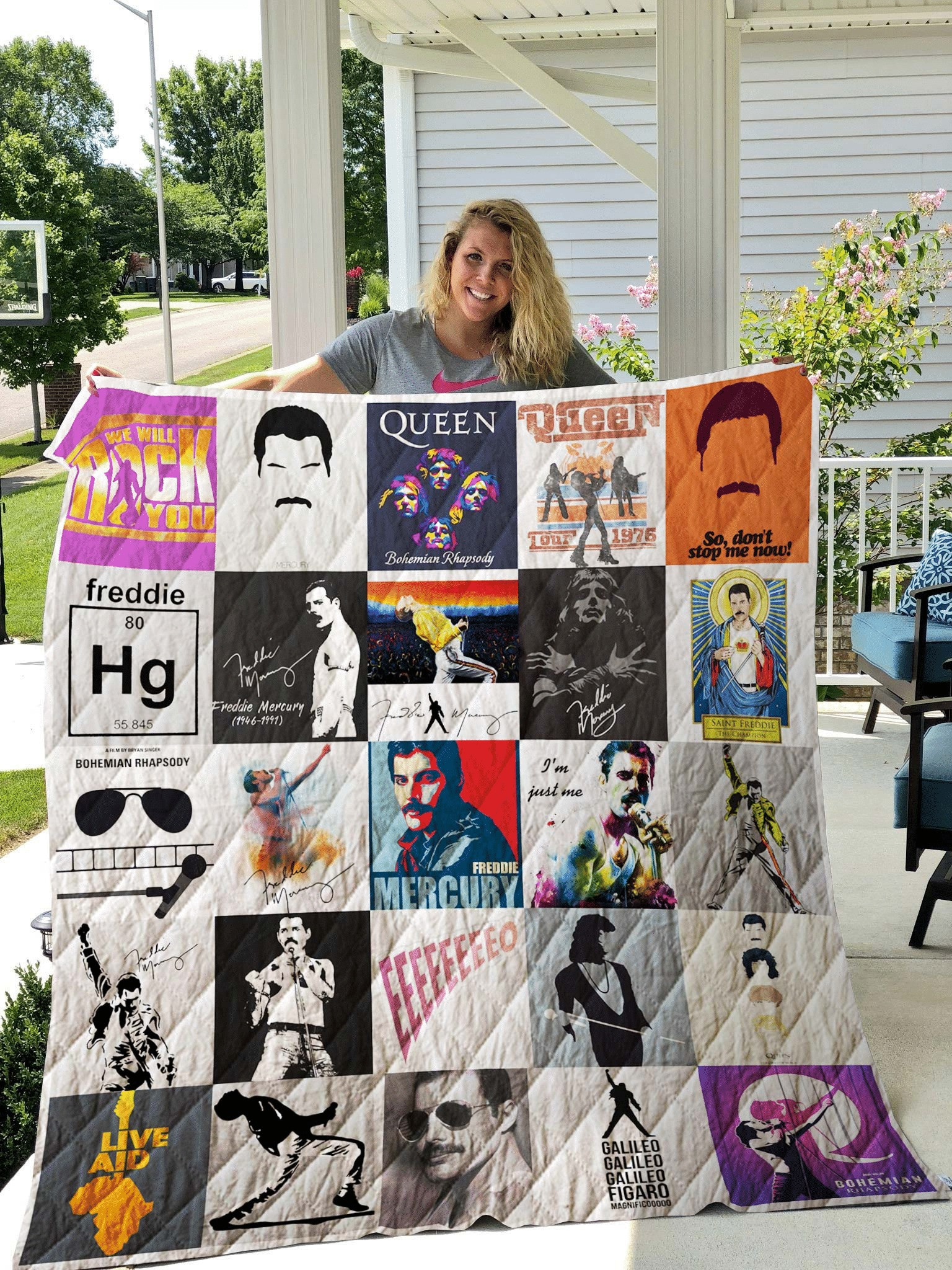 Queen Rock Band Blanket Queen Rock Band Blanket