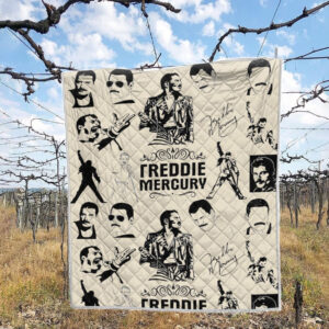 Freddie Mercury Queen Rock Band Blanket