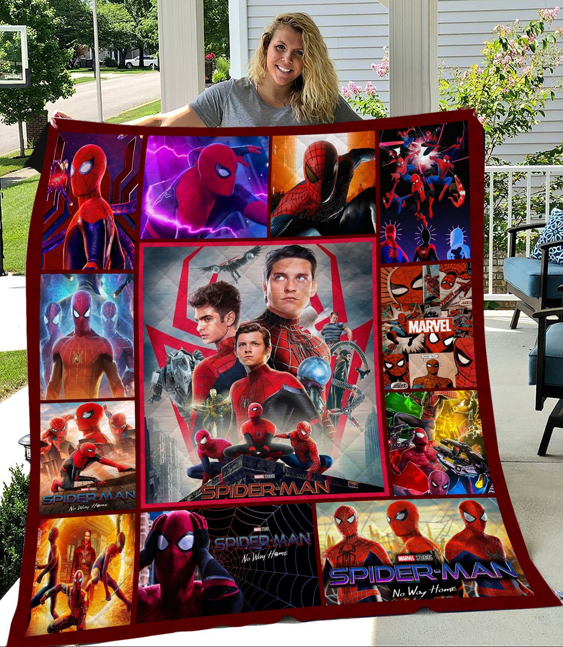 Spiderman No Way Home Blanket Spiderman No Way Home Blanket