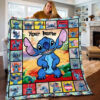 Personalized Stitch Custom Name Blanket Quilt
