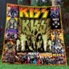 Kiss Rock Band End Of The Road World Tour Thank You For The Memories 718 Gift Lover Blanket