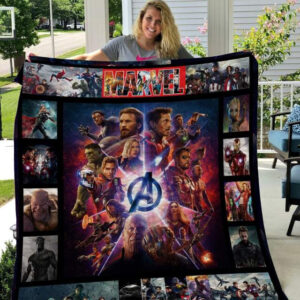 Marvel Avengers Superhero Comics 1k55 Gift Lover Blanket
