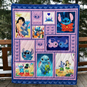 Lilo And Stitch Ohana Hawaii Cartoon Disney 1k70Gift Lover Blanket
