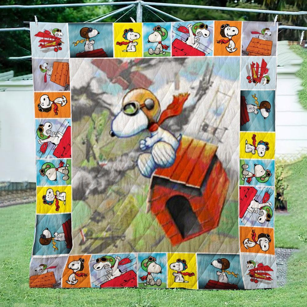 Snoopy Pilot The Peanuts Cartoon 1k90 Gift Lover Blanket Snoopy Pilot The Peanuts Cartoon 1k90 Gift Lover Blanket