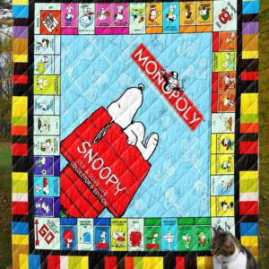 Snoopy The Peanuts Cartoon 1k94 Gift Lover Blanket