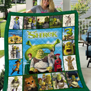 Shrek Movie Blanket