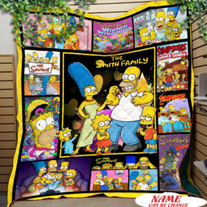 Personalized The Simpson Funny TV Show Blanket