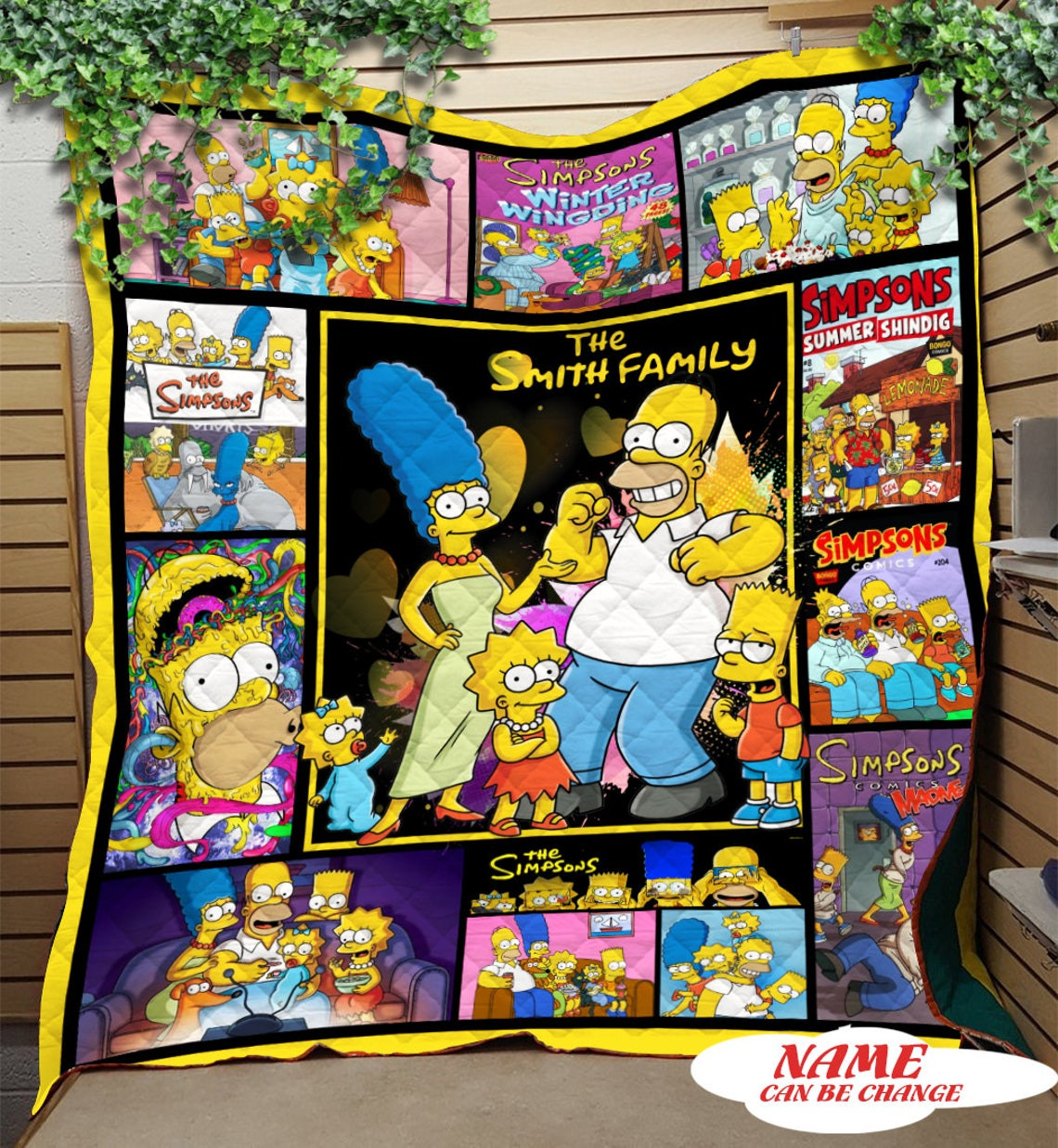 Personalized The Simpson Funny TV Show Blanket Personalized The Simpson Funny TV Show Blanket