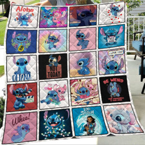 Cute Lilo And Stitch Blanket