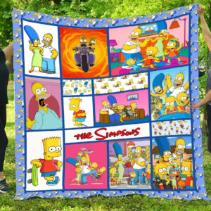 The Simpson Funny TV Show Blanket