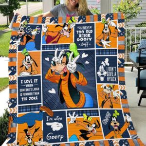 A Goofy Disney Movie Blanket