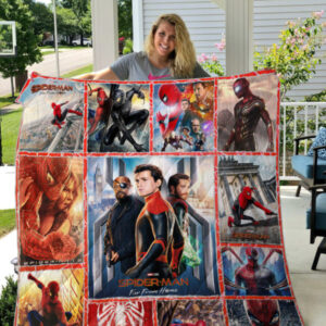 Spider Man Far From Home Avenger Marvel Comics Art 1k201 Gift Lover Blanket
