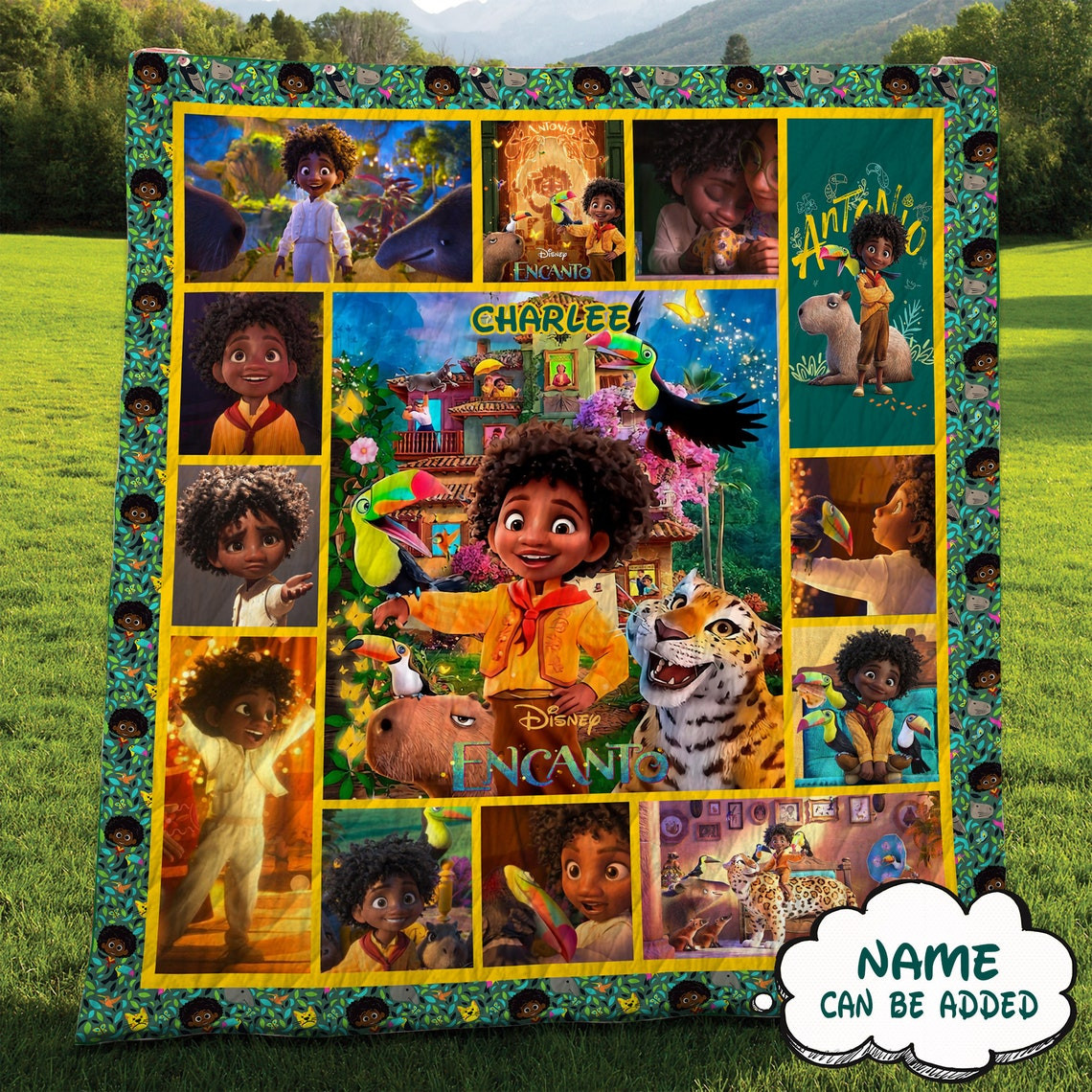 Personalized Antonio Encanto Disney Movie Blanket Personalized Antonio Encanto Disney Movie Blanket