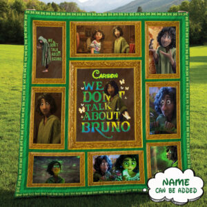 Personalized Bruno Song Encanto Disney Movie Blanket