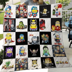 Minions Despicable Me Avengers 16 Blanket