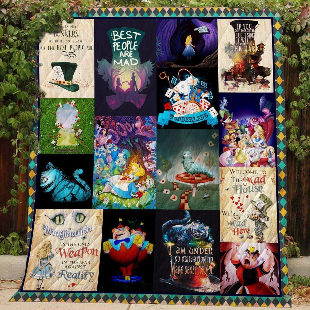 Alice In Wonderland Disney Blanket Alice In Wonderland Disney Blanket