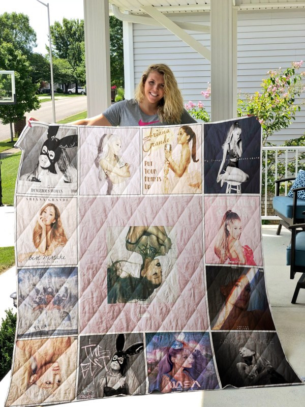 Ariana Grande Famous Single Album Hits Blanket Ariana Grande Famous Single Album Hits Blanket