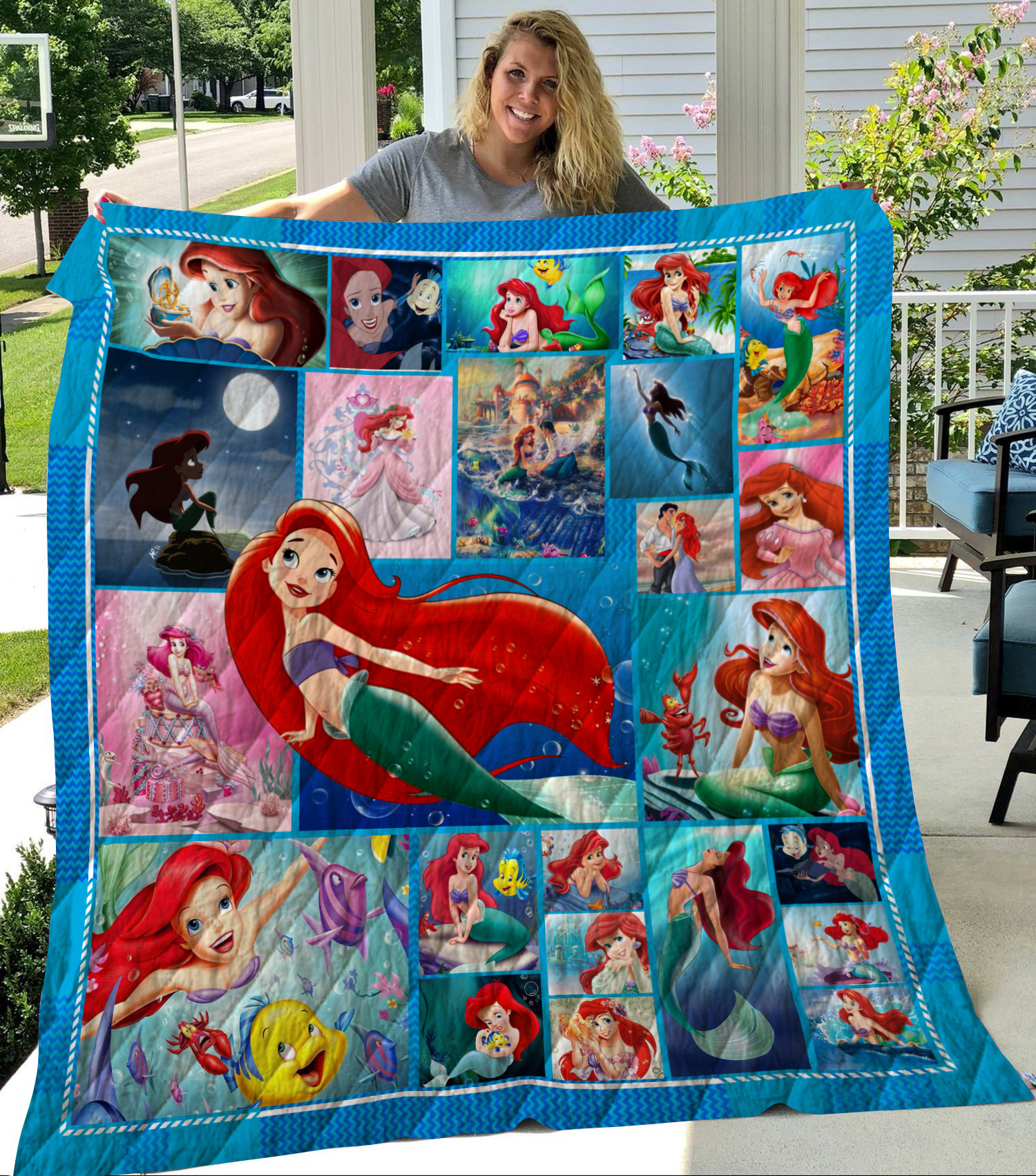 Ariel Princess The Little Mermaid Disney Blanket Ariel Princess The Little Mermaid Disney Blanket
