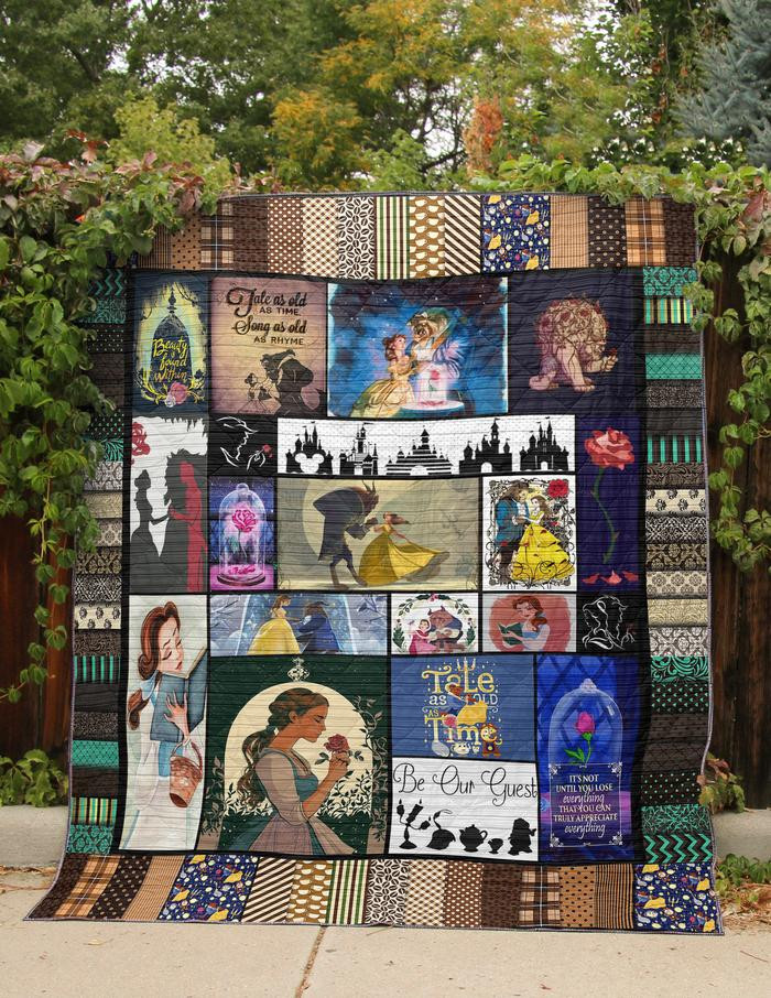 Beauty And The Beast Disney Blanket Beauty And The Beast Disney Blanket