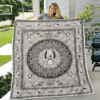 Snoopy Gifts Snoopy Lover Snoopy Yoga Mandala Sherpa Or Blanket