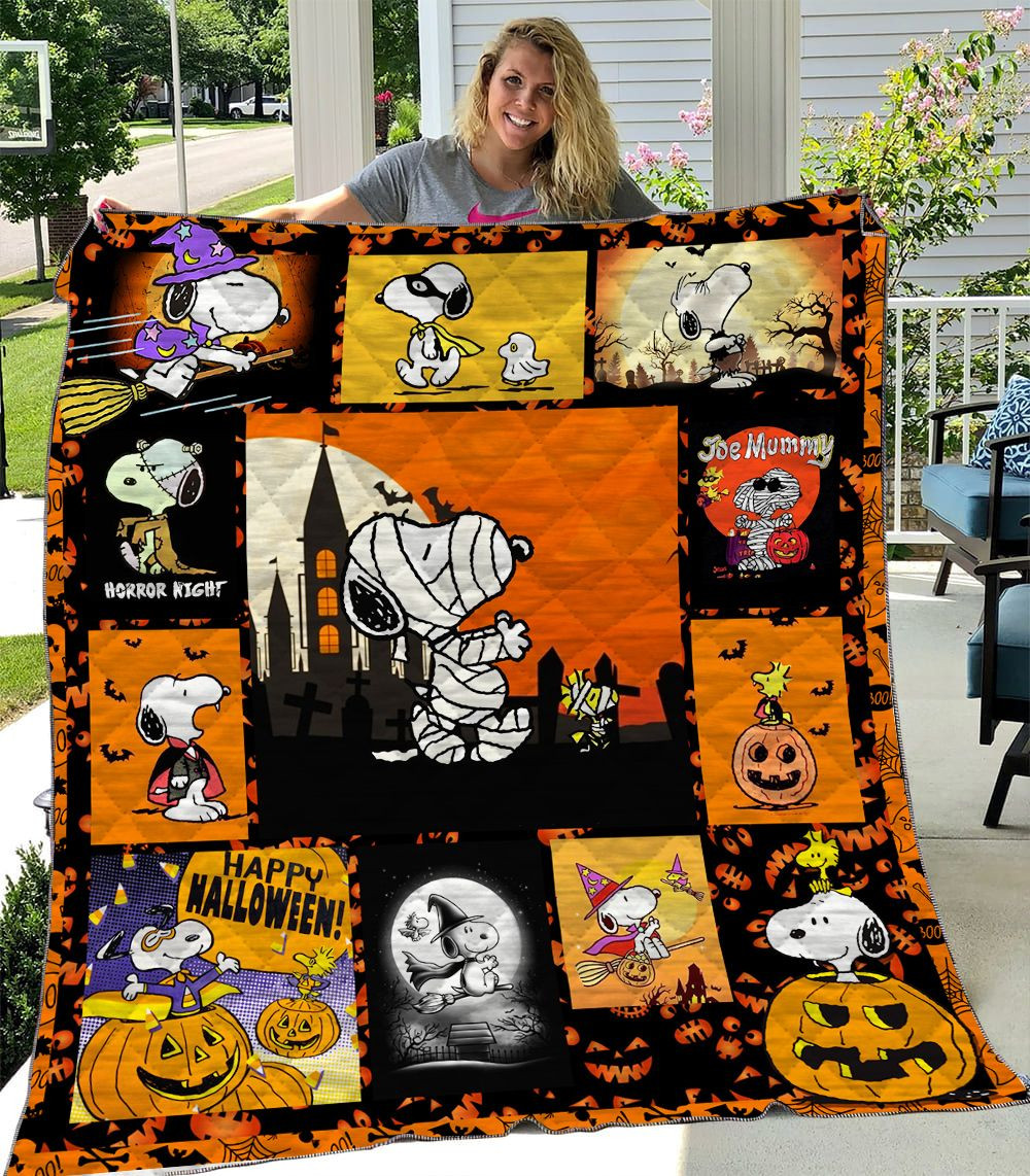 Cartoon Character Mummy Snoopy Halloween Quilt Fleece Blanket Fan Made All Season 3D Blanket Cartoon Character Mummy Snoopy Halloween Quilt Fleece Blanket Fan Made All Season 3D Blanket