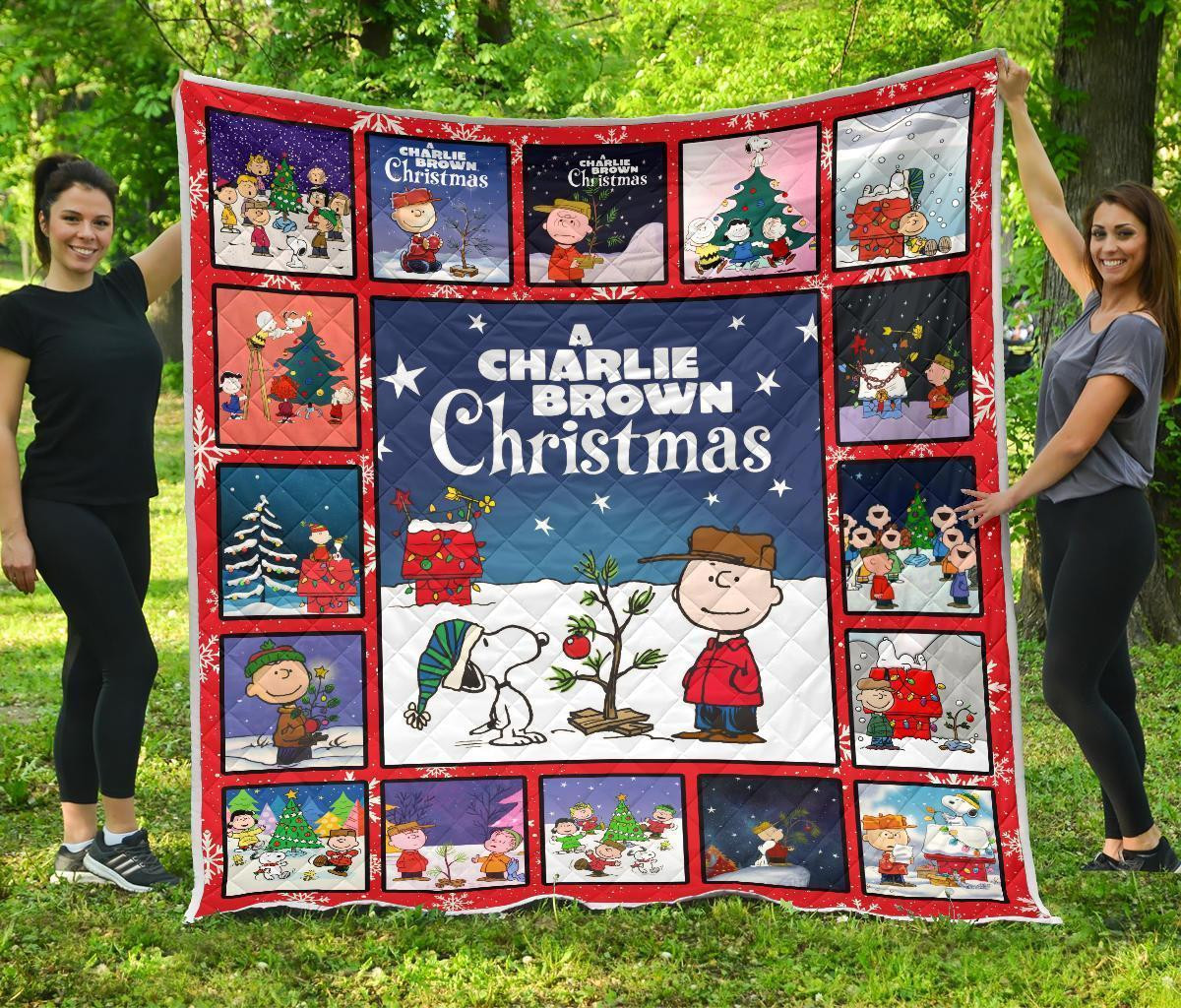 Snoopy And Charlie Brown Xmas Blanket Gift Idea 3D Blanket 11 Snoopy And Charlie Brown Xmas Blanket Gift Idea 3D Blanket 11