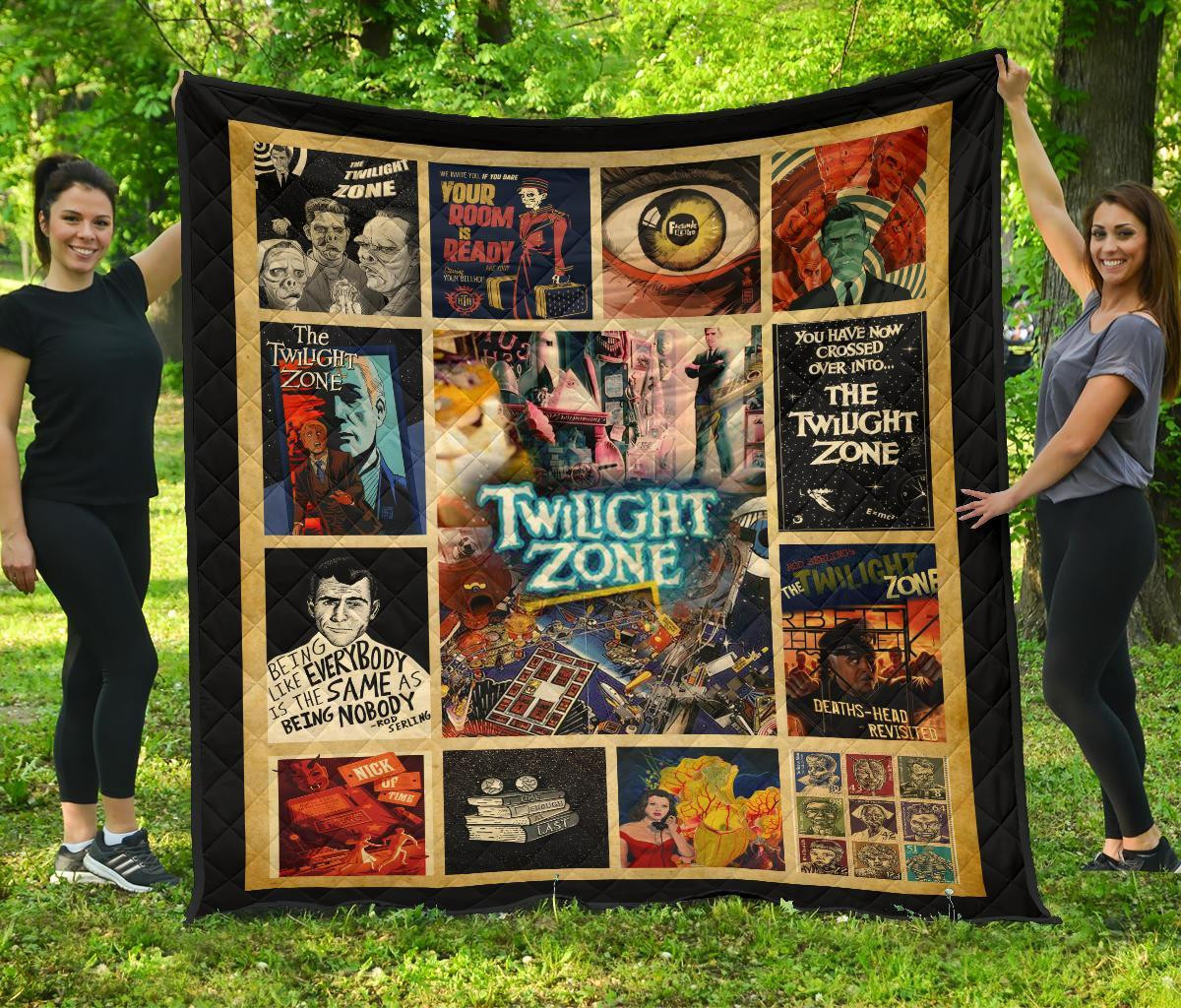The Twilight Zone Blanket Tv Show Fan Gift Idea 3D Blanket 14 The Twilight Zone Blanket Tv Show Fan Gift Idea 3D Blanket 14
