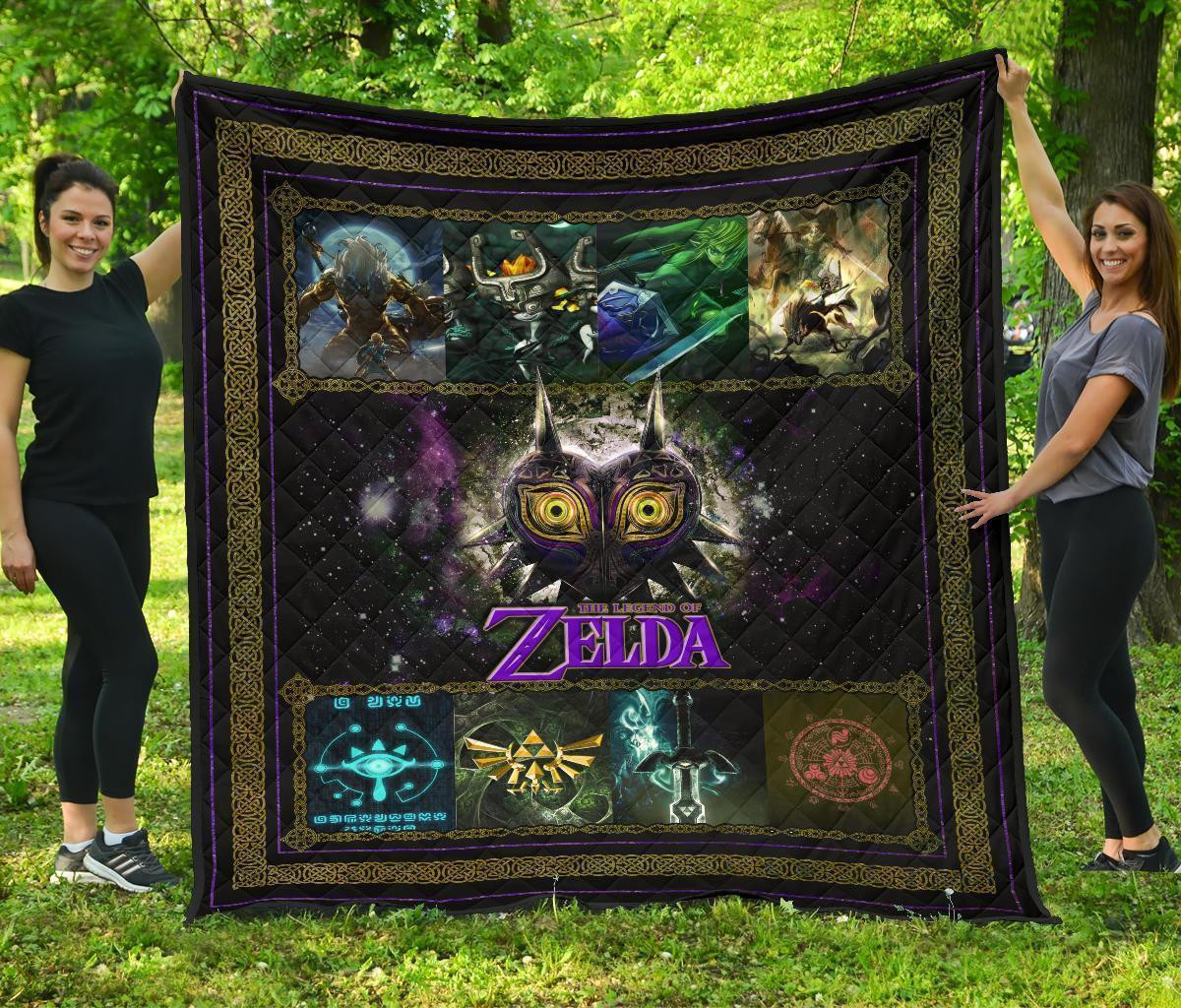The Legend Of Zelda Majora’S Mask Blanket Gift Idea 3D Blanket 27 The Legend Of Zelda Majora’S Mask Blanket Gift Idea 3D Blanket 27