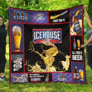 Icehouse Beer Blanket All I Need Is Beer Gift 3D Blanket 28