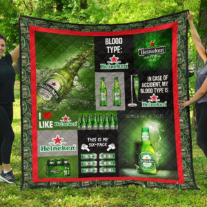 Heineken Blanket Funny Gift For Beer Lover 3D Blanket 38