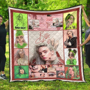 Billie Eilish Blanket Where Do We Go Funny Fan Gift 3D Blanket 46