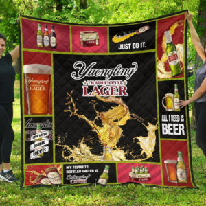 Yuengling Lager Blanket All I Need Is Beer Gift Idea 3D Blanket 57