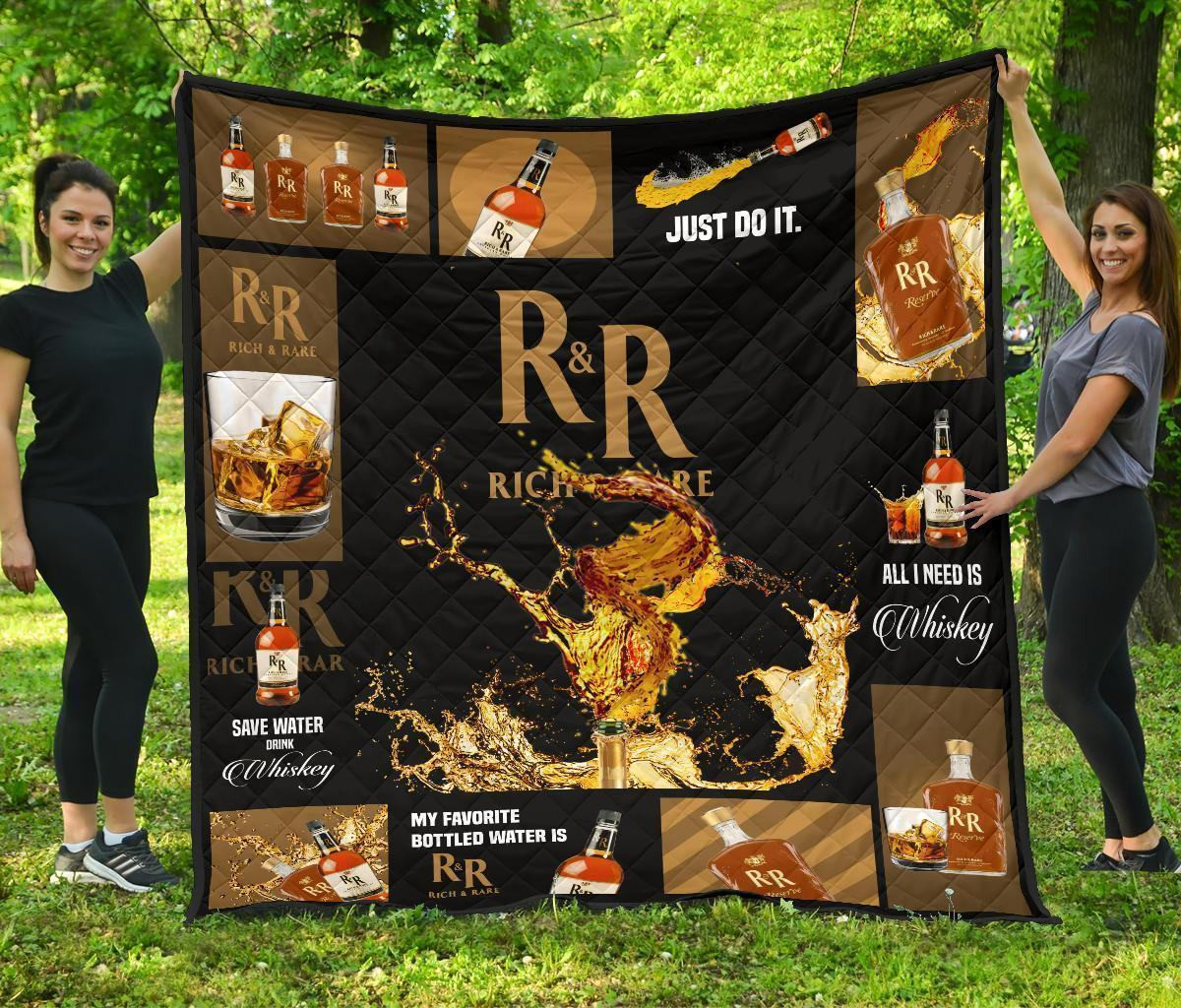 Rick And Rare Blanket All I Need Is Whiskey Funny Gift 3D Blanket 62 Rick And Rare Blanket All I Need Is Whiskey Funny Gift 3D Blanket 62
