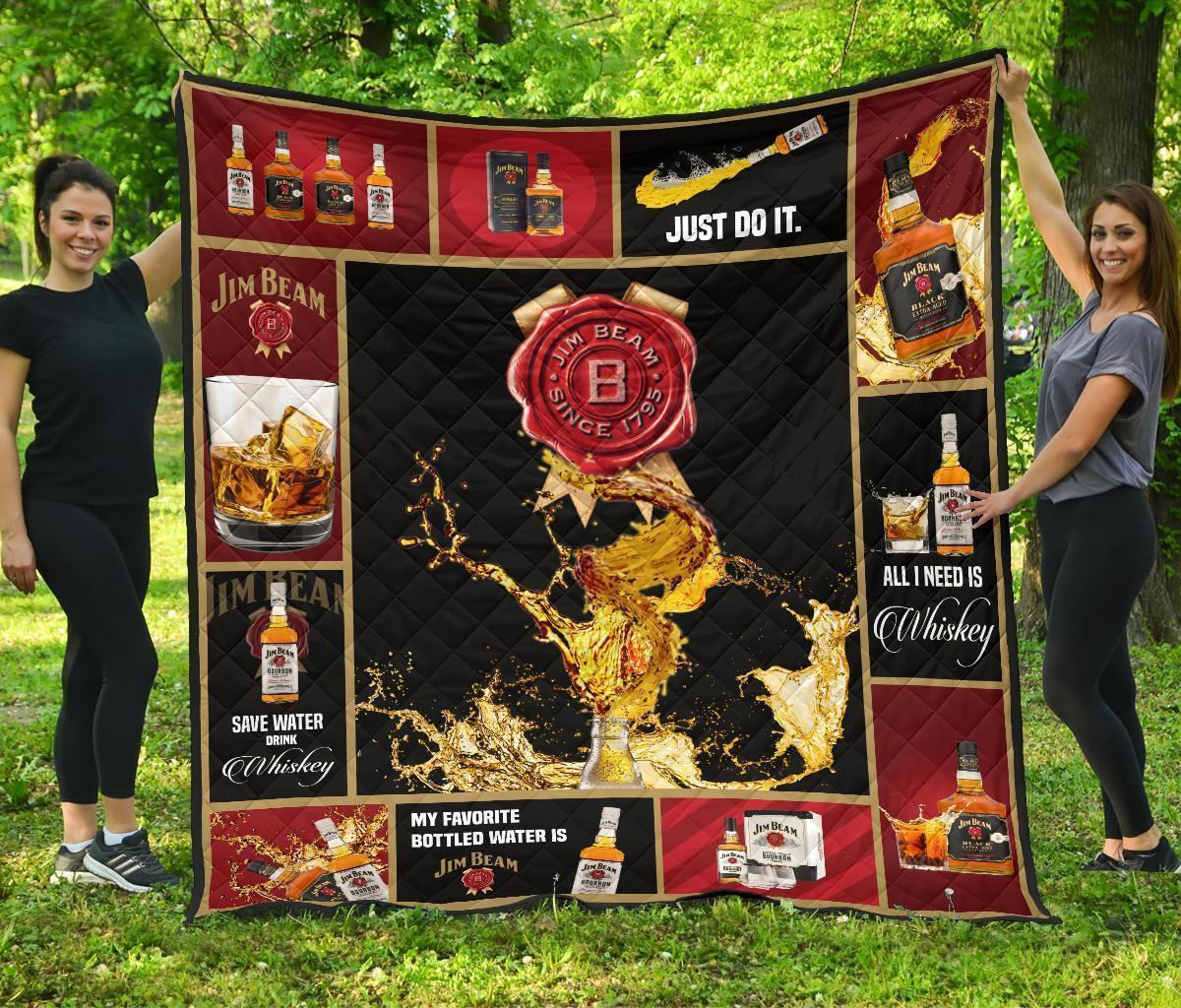 Jim Beam Blanket All I Need Is Whisky Gift Idea3D Blanket 71 Jim Beam Blanket All I Need Is Whisky Gift Idea3D Blanket 71