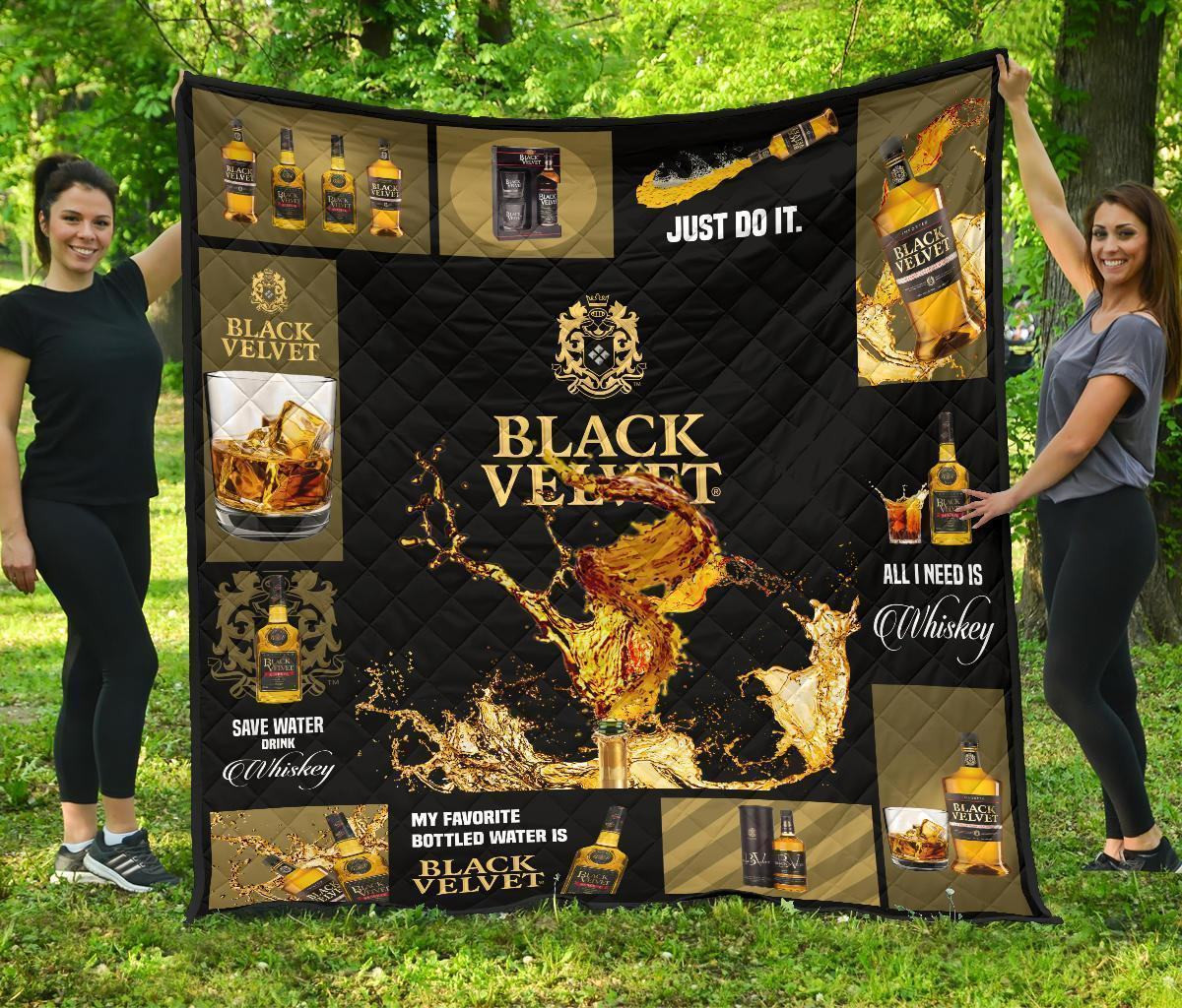 Black Velvet Blanket All I Need Is Whisky Gift Idea 3D Blanket 73 Black Velvet Blanket All I Need Is Whisky Gift Idea 3D Blanket 73