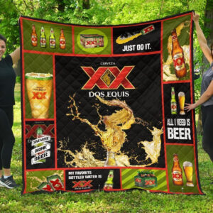 Dos Equis Blanket All I Need Is Beer Gift 3D Blanket 90