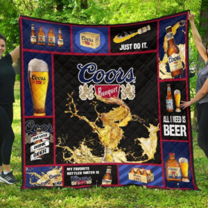 Coors Banquet Blanket All I Need Is Beer Gift Idea 3D Blanket 91