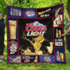 Coors Light Blanket All I Need Is Beer Funny Gift 3D Blanket 92