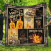 Fireball Blanket Whiskey Inspired Me Funny Gift Idea 3D Blanket 101