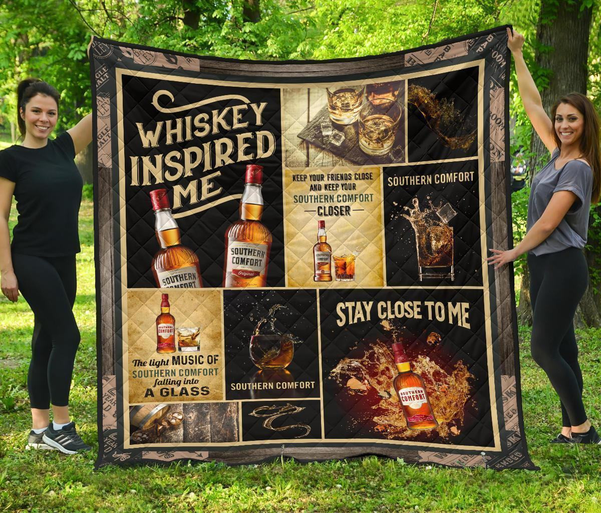 Southern Comfort Blanket Whiskey Inspired Me Funny Gift 3D Blanket 106 Southern Comfort Blanket Whiskey Inspired Me Funny Gift 3D Blanket 106