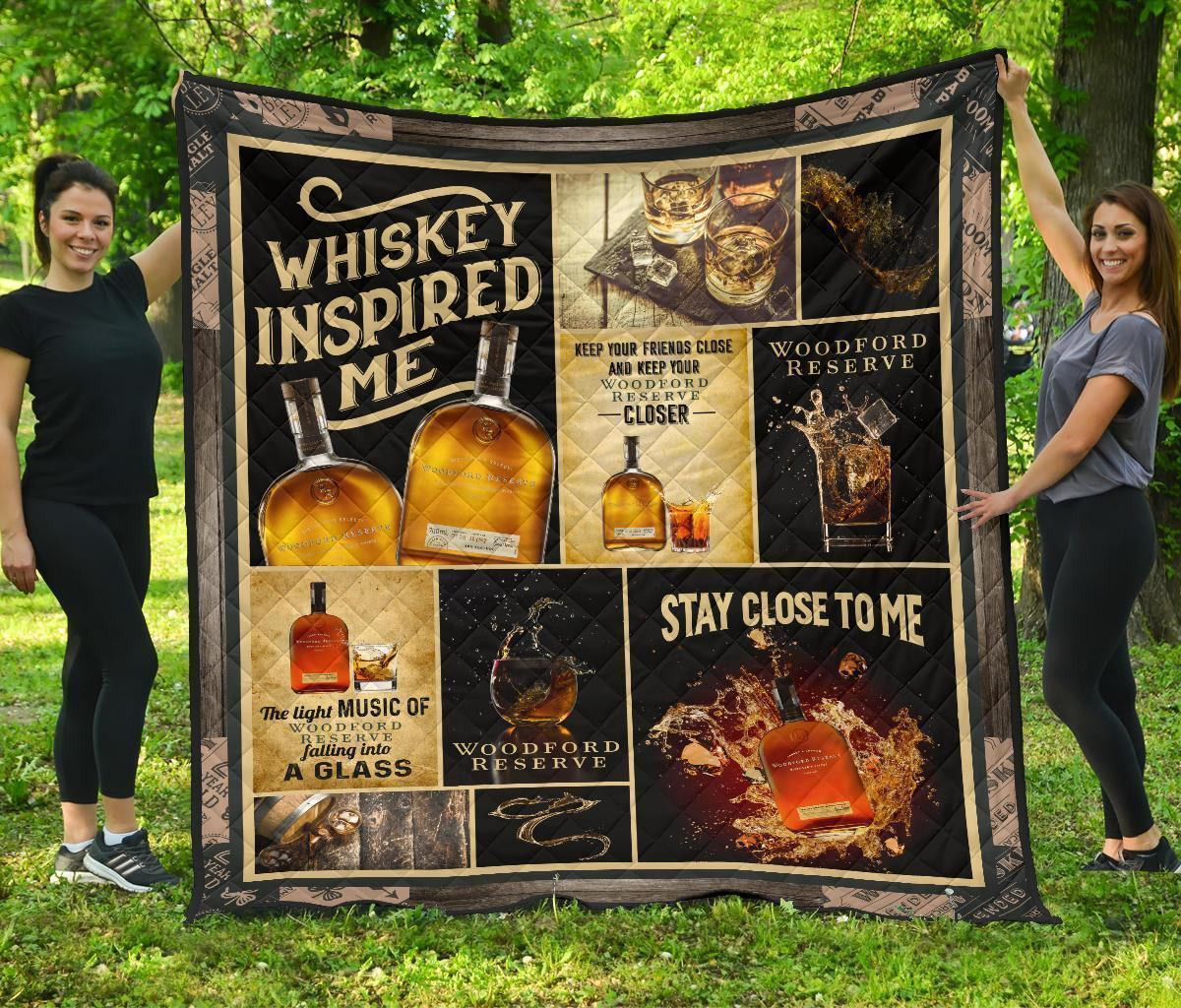 Woodford Reserve Blanket Funny Gift For Whisky Lover 3D Blanket 112 Woodford Reserve Blanket Funny Gift For Whisky Lover 3D Blanket 112