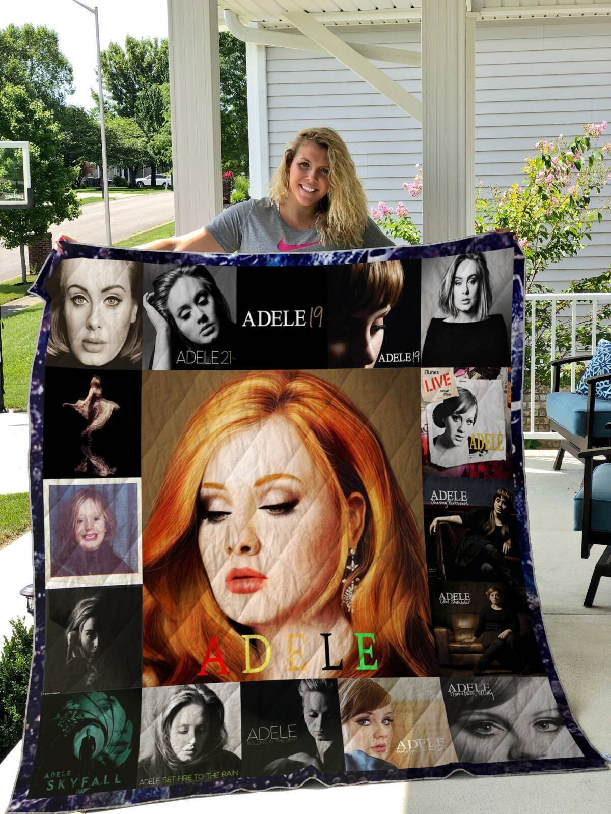 Adele Albums Music Thank You For The Memories 8k785 Gift Lover Blanket II0 Adele Albums Music Thank You For The Memories 8k785 Gift Lover Blanket II0