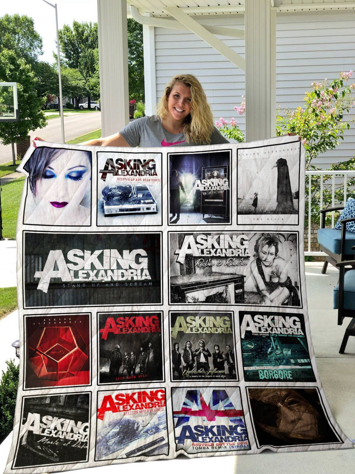 Asking Alexandria Albums Music Thank You For The Memories 8k791 Gift Lover Blanket II0 Asking Alexandria Albums Music Thank You For The Memories 8k791 Gift Lover Blanket II0