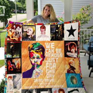 David Bowie Album Music Thank You For The Memories 8K814 Gift Lover Blanket II0