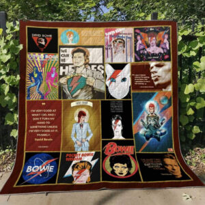 David Bowie Album Music Thank You For The Memories 8K818 Gift Lover Blanket II0